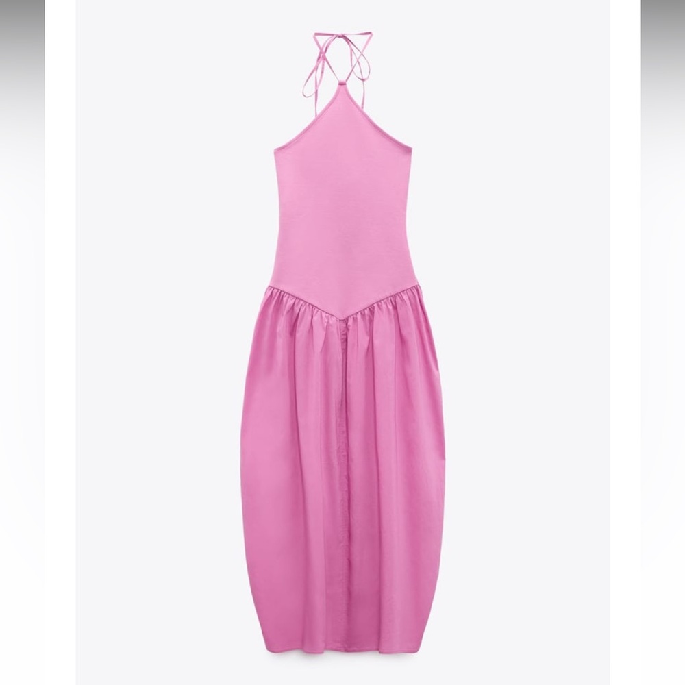 Zara combination halter dress size small